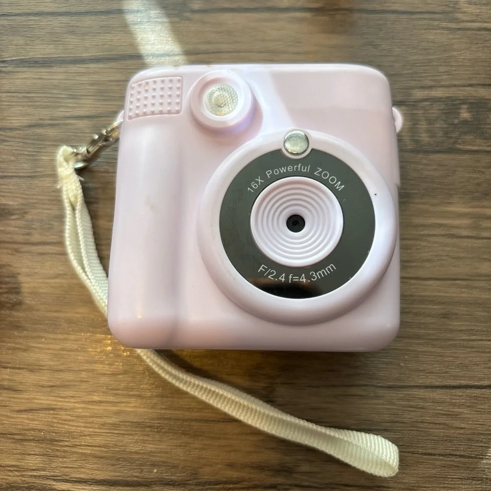 DIY Instant Digital Camera Model ABS-681 16x Powerful Zoom Tested Works! Prints
